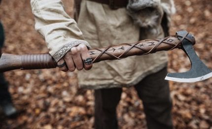Viking Axe Rosewood Handle